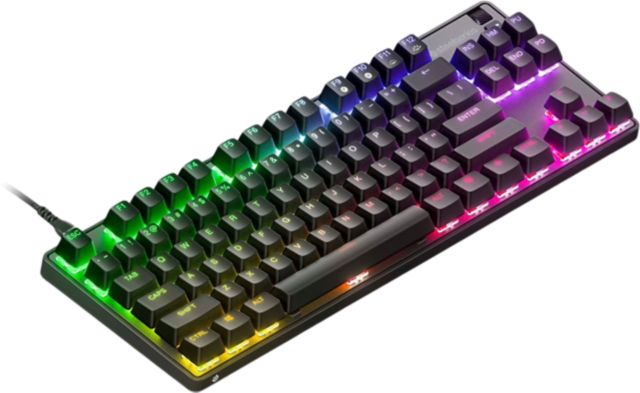 Apex 9 TKL Wired OptiPoint Adjustable Actuation Switch Gaming Keyboard with RGB Lighting (Black)