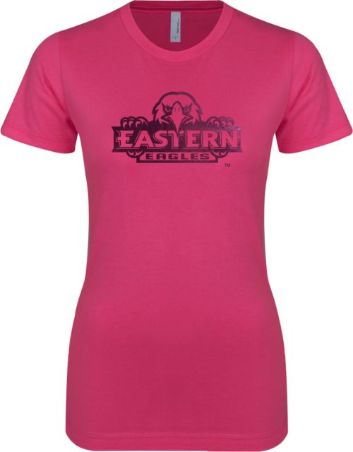 Eastern Next Level Womens Fuchsia Boyfriend Tee Official Logo Foil - ONLINE ONLY