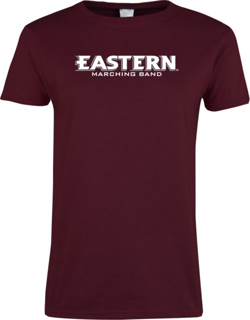 Eastern University Womens Short Sleeve Tee Eastern University Marching Band - ONLINE ONLY