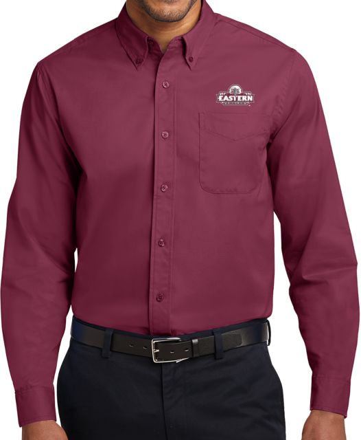 Eastern Twill Button Down Long Sleeve Official Logo - ONLINE ONLY