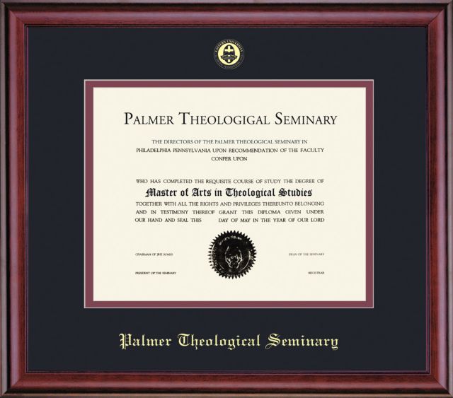 Palmer Theological Seminary 11'' x 14'' Classic Master’s Diploma Frame