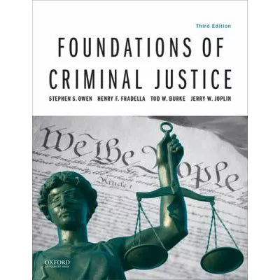 Foundations of Criminal Justice