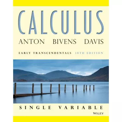 Calculus: Early Trans (Single Variable)