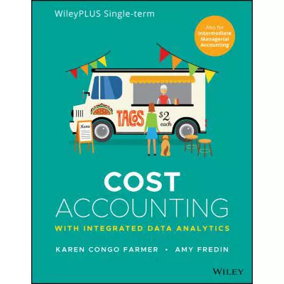 Cost Accounting 1e WileyPLUS API Single Term