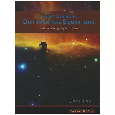 A First Course in Differential Equations with Modeling Applications