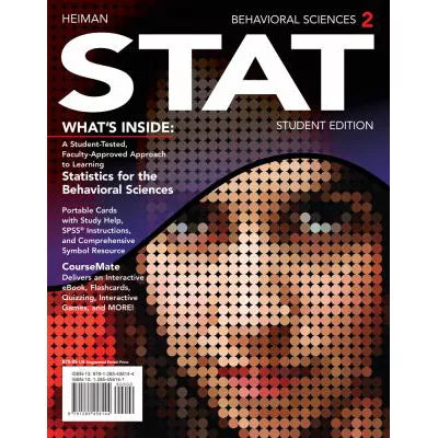 Behavioral Sciences STAT (w/Bind-in Access Code)