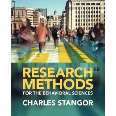 Research Methods for the Behavioral Sciences