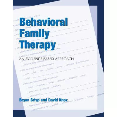 Behavioral Family Therapy